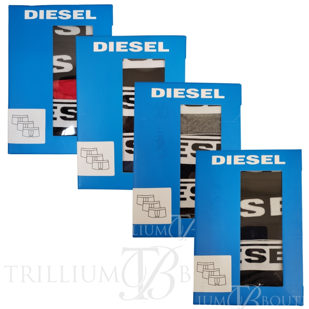 BUNDLE 4 Packs of DIESEL Boxers (12 Pairs of Boxers Total) NWT